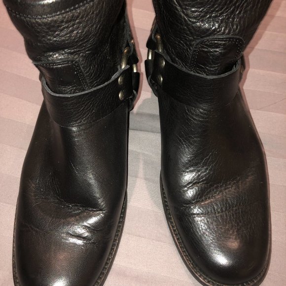 FRYE PHILLIP HARNESS Blk. Sz. 6 - Picture 7 of 16